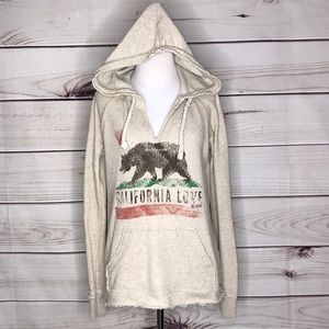 Billabong California Love Cream Hoodie Sweatshirt